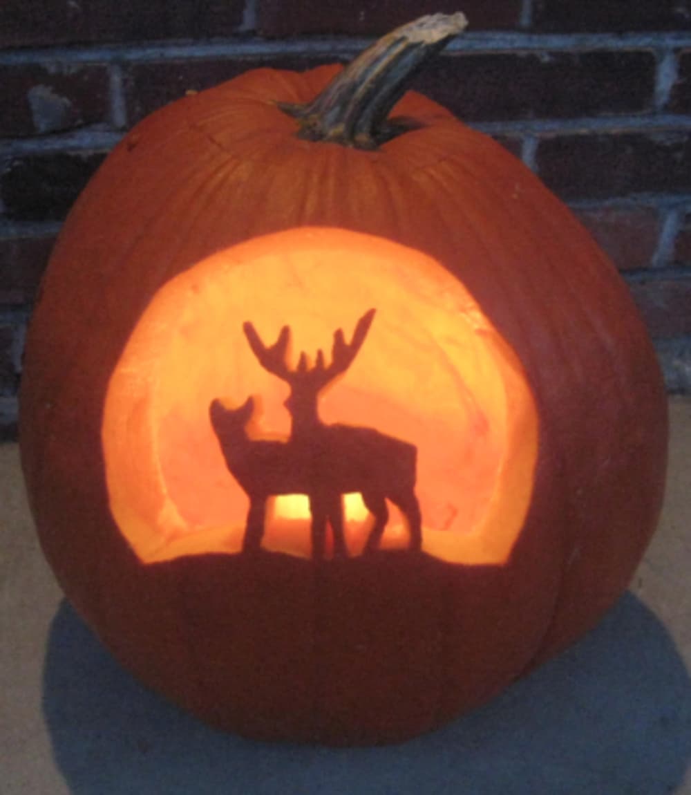 A Hunter s Halloween Deer Pumpkin Carving Ideas OutdoorHub