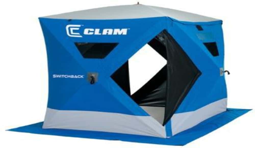 Clam Switchback Hub Shelter Expands Instantly OutdoorHub