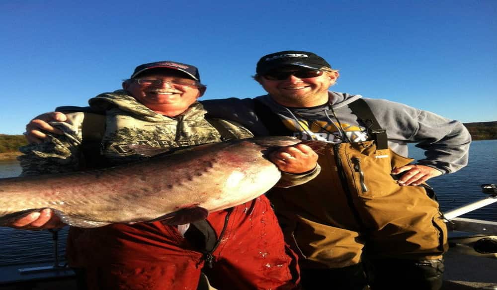 50lb Blue Cat Caught on Lake Ouachita OutdoorHub
