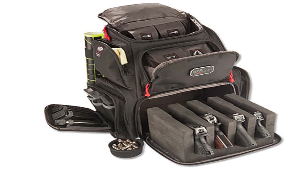 NRA Handgunner Backpack Fits Four Guns and Shooting Gear OutdoorHub