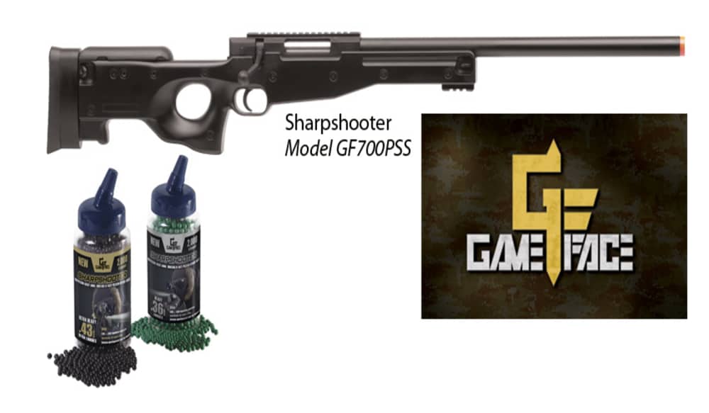 introduces sharpshooter airsoft rifle
