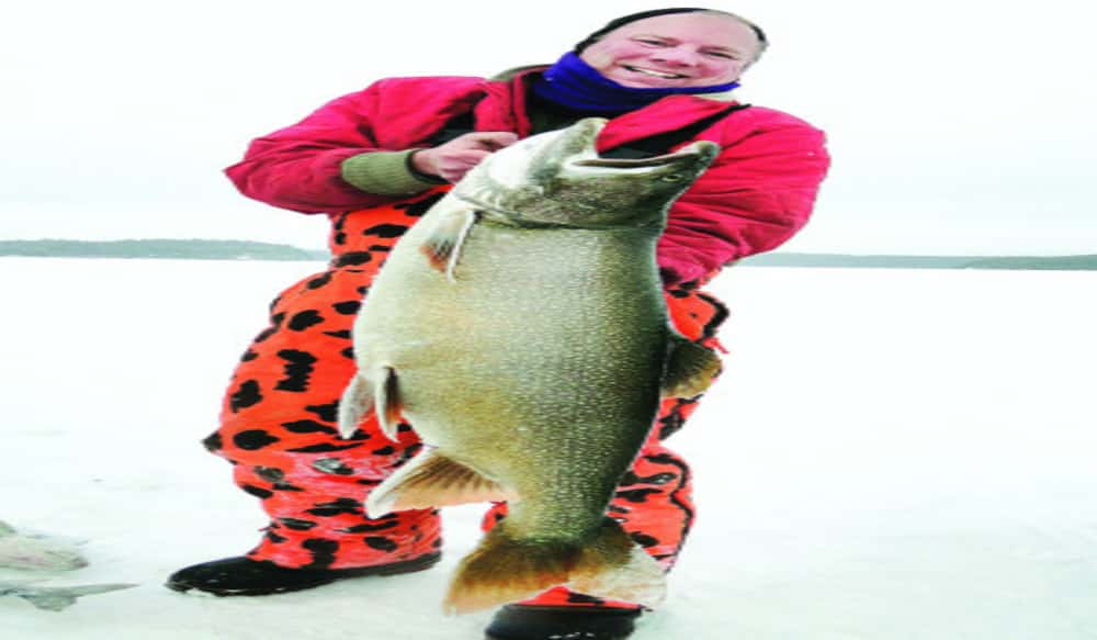 Miracle on Ice World’s Largest Lake Trout Hooked and Released OutdoorHub
