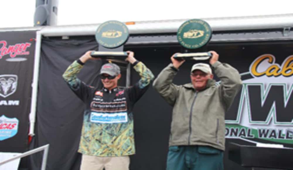 Sprengel and Miller Win Cabela's National Walleye Tour Event at