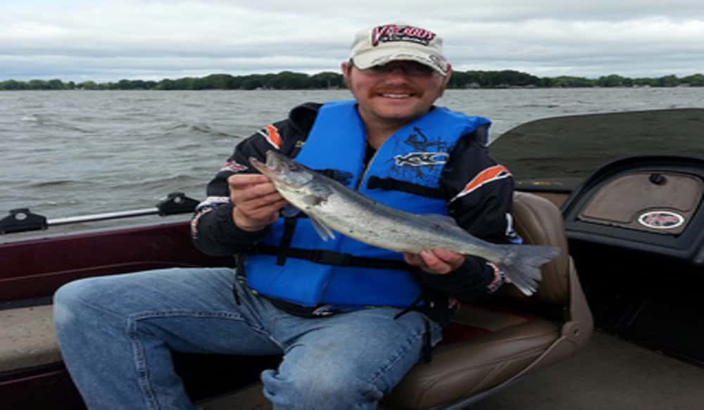 Wisconsin Angler Catches Rare Blue Walleye on Lake Winnebago OutdoorHub