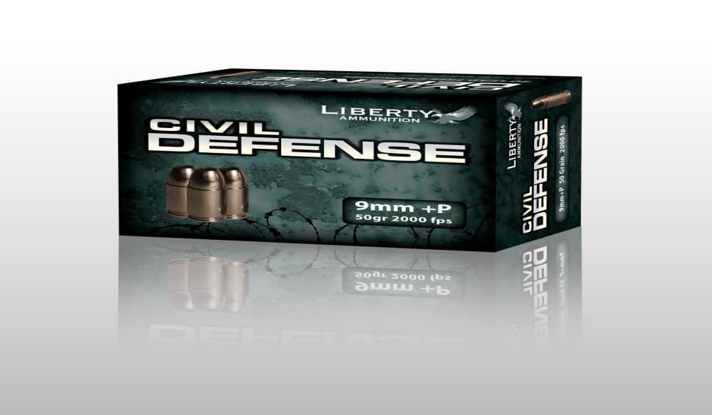 liberty civil defense 9mm ammo for sale