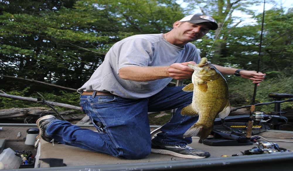 High Waters and Plentiful Bass on the Kalamazoo River OutdoorHub
