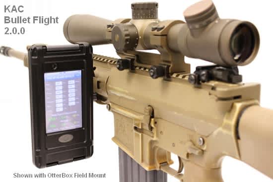 Bullet Flight Ballistics Program for iPhones and iPods