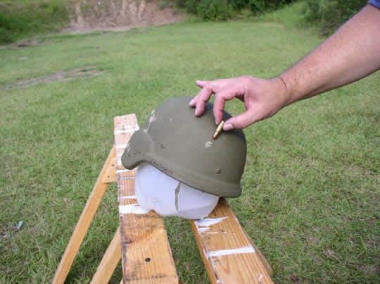 Can a Kevlar Helmet Stop Rifle and Pistol Bullets? The Box O’ Truth