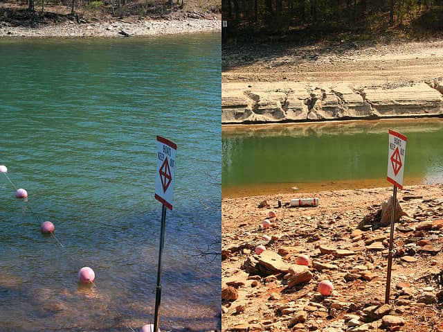 Drought Impacts on Texas Reservoirs Mounting