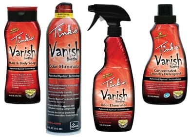 Laboratory Tests Confirm Tink’s Vanish Hunting Products Perform the Best
