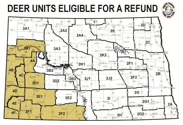 Remaining FCFS Deer Licenses Suspended on Friday, North Dakota Hunters May Seek Refunds