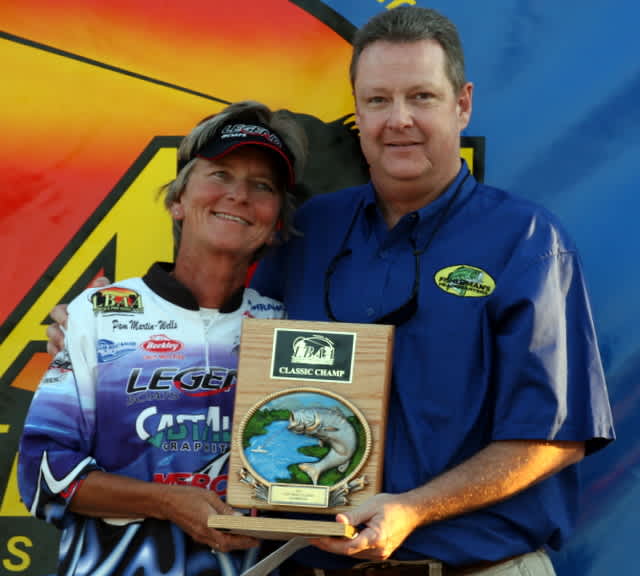 Pam Martin-Wells Leads Wire-to-Wire to Win Inaugural LBAA Lady Bass Classic