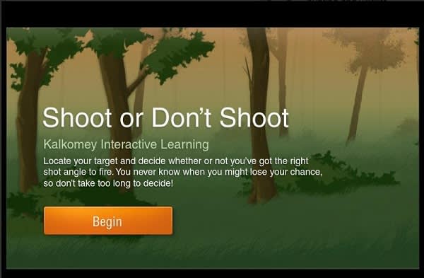New Computer Game Allows Students to Learn About Hunter Safety and Ethics