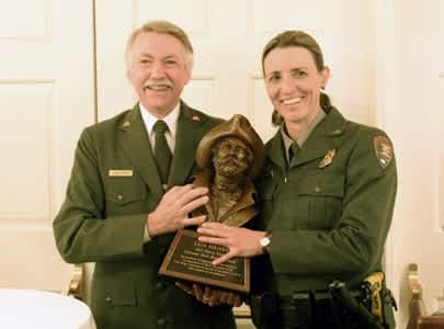 Grand Canyon Ranger Wins Prestigious Harry Yount Award