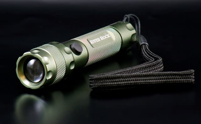 New Perfect Circle Focused Flashlight from River Rock Designs