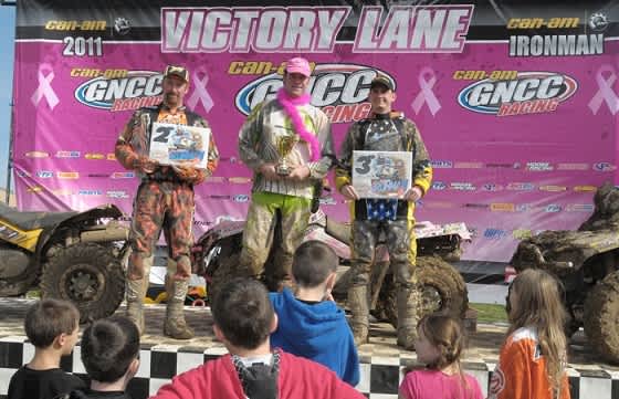 Can-Am GNCC ATV Racers Overcome Challenging Conditions to Earn Ironman Podiums