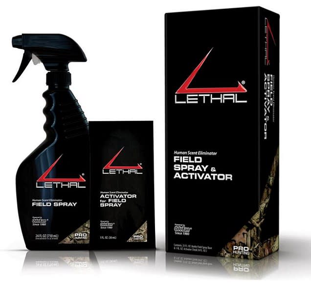 Lethal Scent Elimination Products is Proud to Wear Mossy Oak Colors