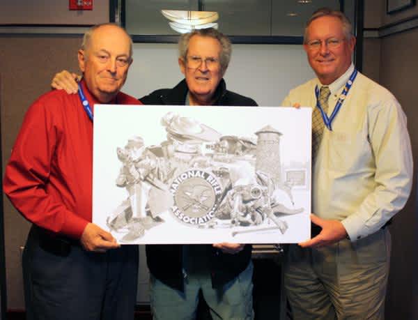 Dick Kramer Unveils New NRA Smallbore Championships Print