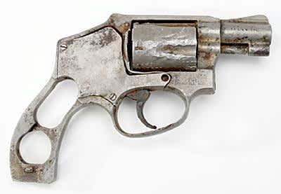Officer Walter Weaver’s Smith & Wesson Revolver Recovered from the Aftermath of the 9/11 Attacks