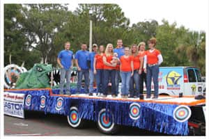 Easton Foundations Joins the University of Florida’s Gators Homecoming Parade
