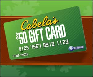 Outdoor Hub Partners With Cabela’s for a Gift Card Giveaway