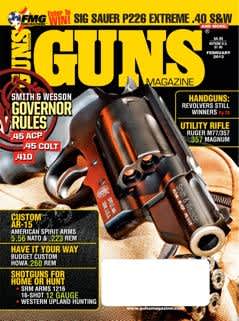 Smith & Wesson Governor Featured on the Cover of February GUNS Magazine