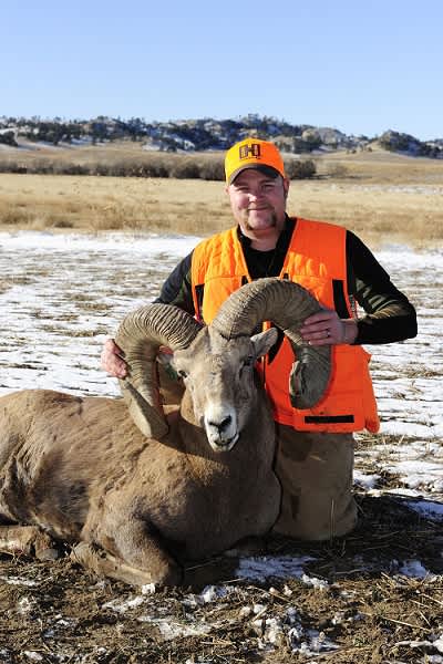 Nebraska Man Harvests Bighorn Sheep