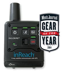 DeLorme inReach Selected by Men’s Journal for 2011 Gear of the Year Honors