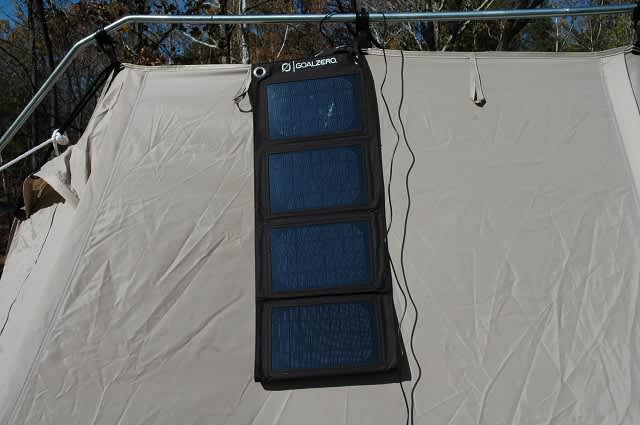 Goal Zero Nomad 13.5 Solar Panel, Sherpa 50 Power Pack and Universal Inverter