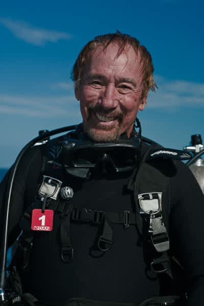 Dive Legend Neal Watson Re-Elected President of the Bahamas Diving Assn.