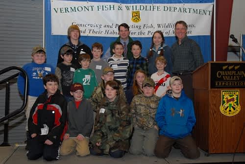 Vermont Lt. Governor and Fish and Wildlife Commissioner Recognize Youth Hunting Memories Contest Winners