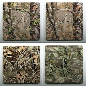 Camo Coasters and Trivets by Cabin Camo