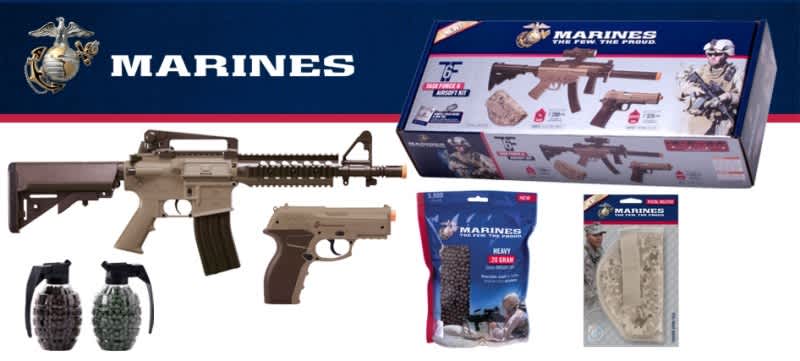 Crosman Launches New Marines Airsoft Product Line