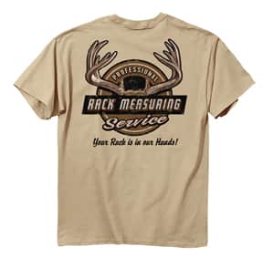 New Buck Wear ‘Rack Measuring Service’ T-Shirt