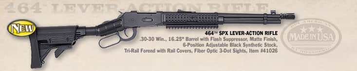464 SPX Offerings Add a New Twist to Classic Line of Lever-Actions