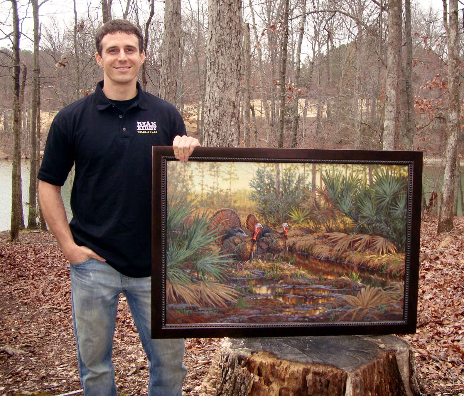 Wildlife Artist Ryan Kirby Launches New Web Site and Eyes NWTF Convention for First Showcase