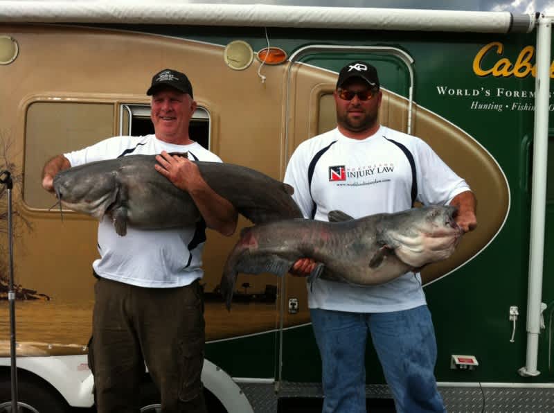 Cabela’s King Kat Tournament Results for the Pickwick/Wilson Lakes at Sheffield, Alabama