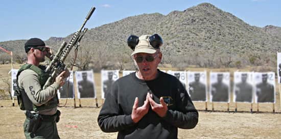 Shooting a Rifle from 300 Yards in Arizona