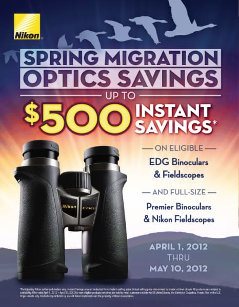 Save up to $500 on Nikon Optics This Spring