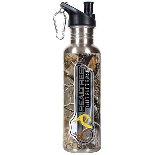 Realtree Outfitters Stainless-Steel Water Bottle