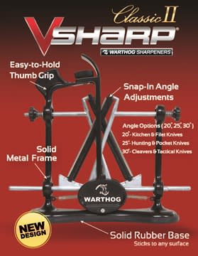 V-Sharp by Warthog Sharpeners Gives You the “Edge”