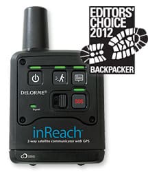 DeLorme inReach Earns Backpacker Magazine 2012 Editors’ Choice Award