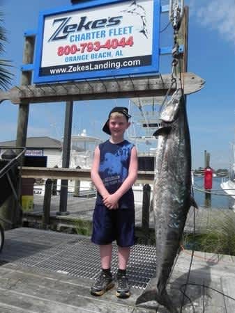 Young Michigan Angler Catches Largest King Mackerel in Alabama History