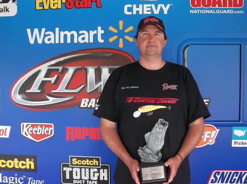Inman Wins Walmart Bass Fishing League North Carolina Division on Kerr Lake