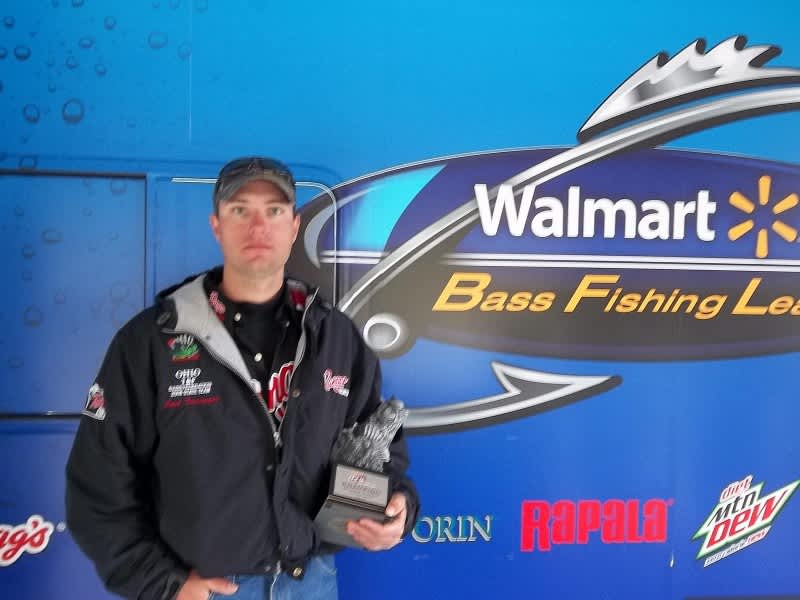 Fiessinger Wins Walmart Bass Fishing League Buckeye Division on Indian Lake