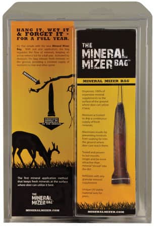 Get Year-Round Mineral with the Mineral Mizer Bag