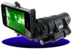 New Night Vision Scope iPhone Adapter