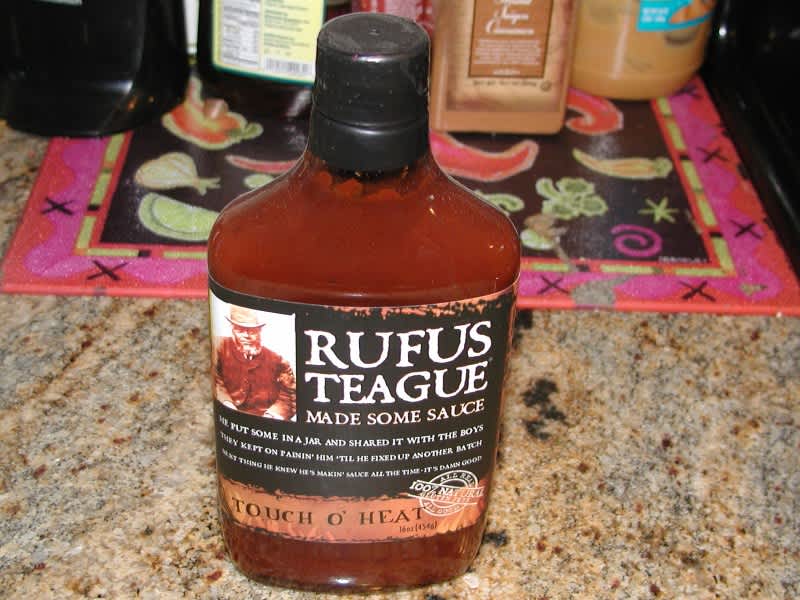 Rufus Teague “A Touch of Heat” BBQ Sauce