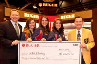 Ruger Stands Behind USA Shooting in Lead-up to London with $26,000 Donation