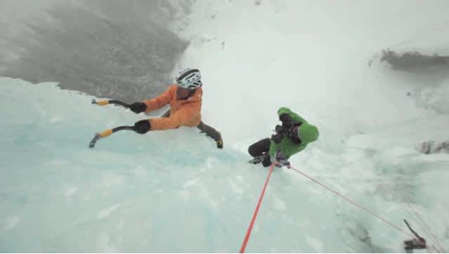 Behind the Scenes of the New Alpine Ice-Climbing Film “Shattered”